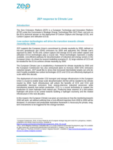 Response to public consultation on European Climate Law