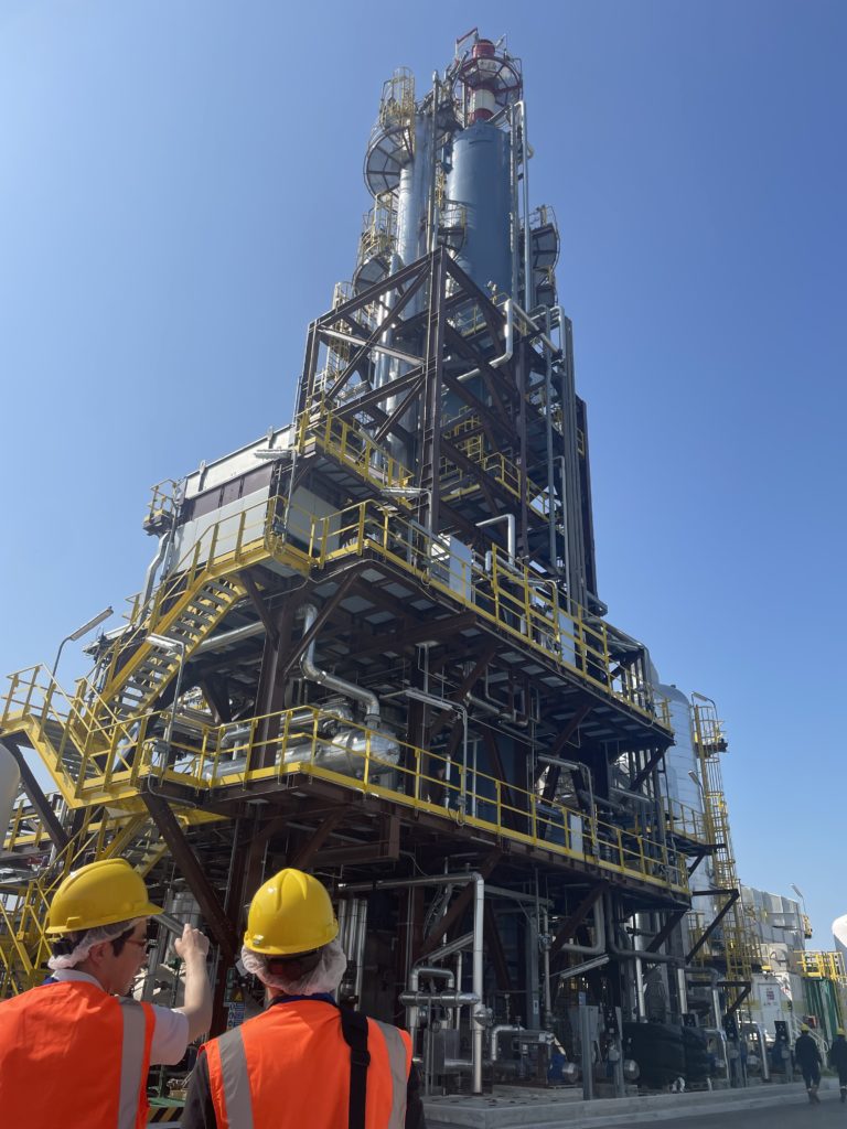The Ravenna CCS pilot project, which hosted a site visit for the ZEP Projects Network 2025.