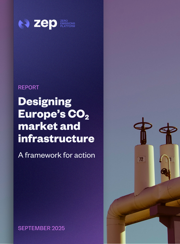Designing Europe’s CO2 market and infrastructure: a framework for action